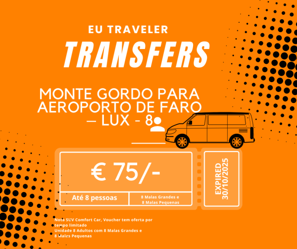 Monte Gordo to Faro Airport - Lux - 8
