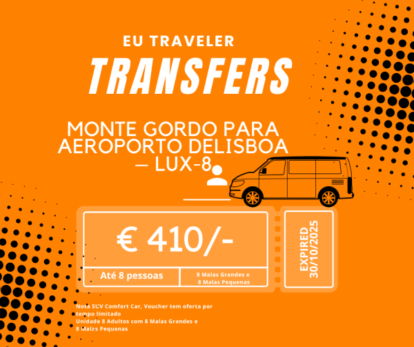 Monte Gordo to Lisbon Airport - Lux - 8